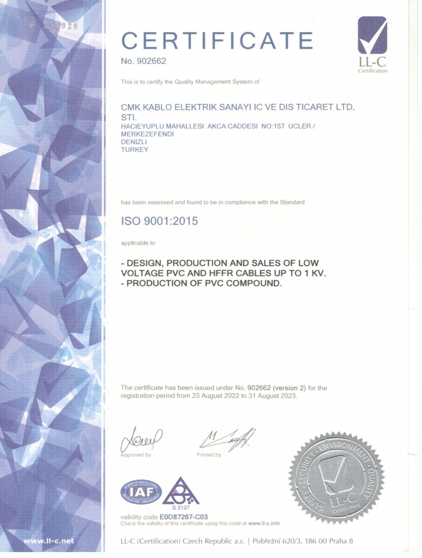 ISO 9001:2015 ENGLISH